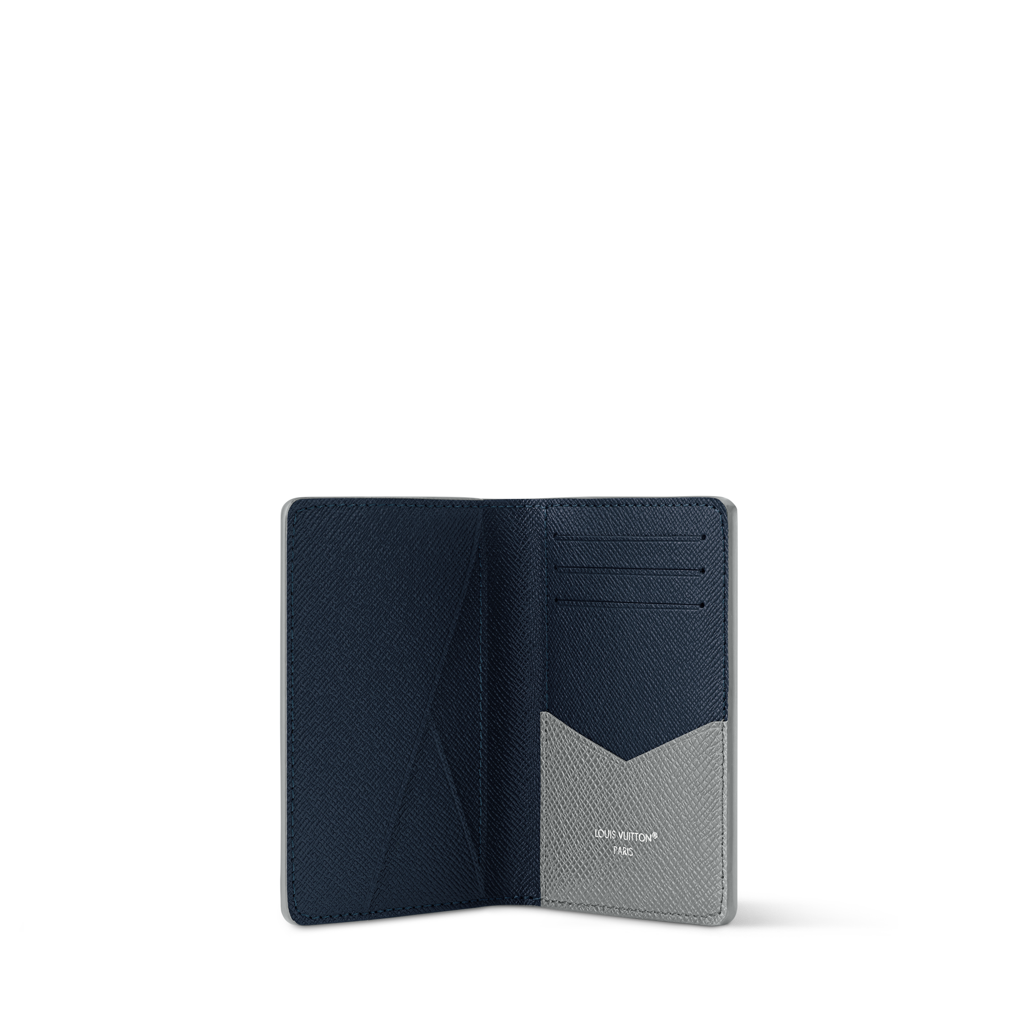 Pocket Organizer Taiga Leather - Men Small Leather Goods | LOUIS